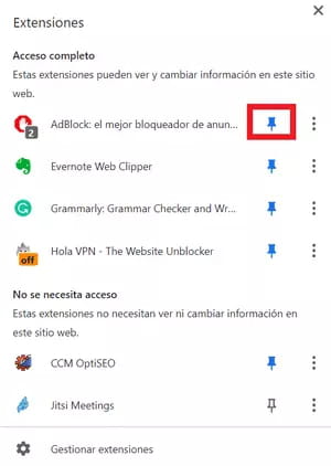 Cómo ver y personalizar las extensiones de Chrome