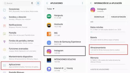 Pasar apps de la memoria interna a la tarjeta SD