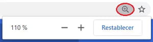 Cómo cambiar el zoom en Google Chrome