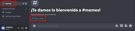 Cómo borrar un canal de Discord