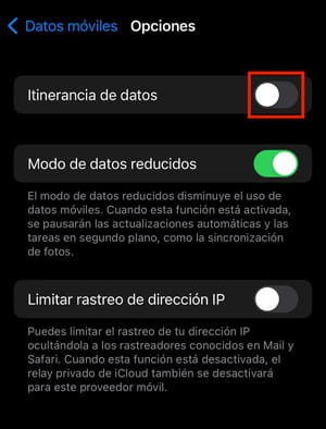 Cómo restablecer los ajustes de red en iPhone