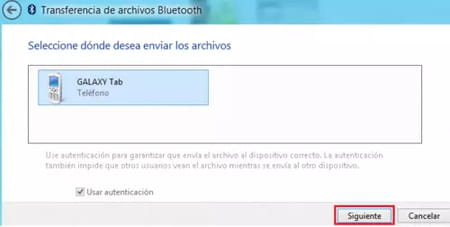 Activar el Bluetooth en Windows 8