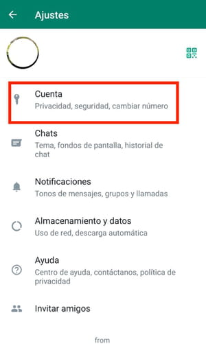 Cambiar tu número de WhatsApp