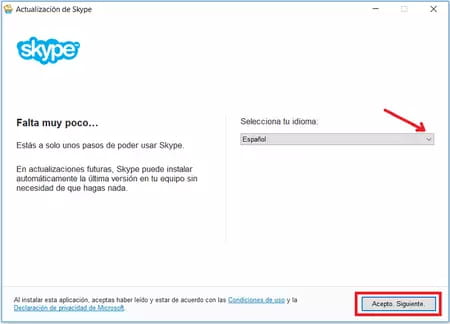 Instalar Skype