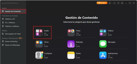 Cómo pasar audios de iPhone a la computadora