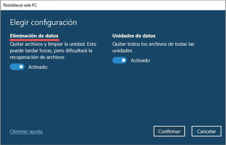 Formatear Windows 10