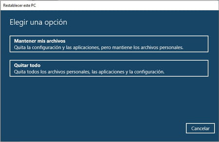 Formatear Windows 10