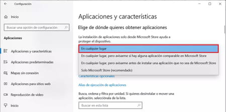 Cómo instalar aplicaciones y programas en Windows 10 desde internet