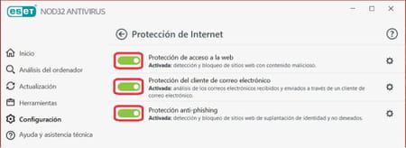 ¿Cómo desactivar el antivirus ESET NOD32 permanentemente?