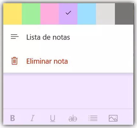 Poner notas rápidas en el escritorio de Windows