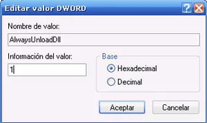 Eliminar las DLL en Windows