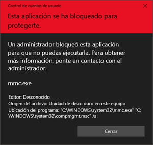 Como solucionar errores en el proceso mmc.exe