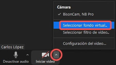 ¿Cómo cambiar el fondo en Zoom?