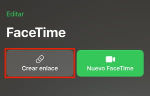 Cómo hacer o recibir llamadas en FaceTime