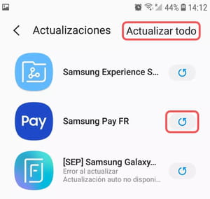 Cómo actualizar tus apps en la Galaxy Store Samsung