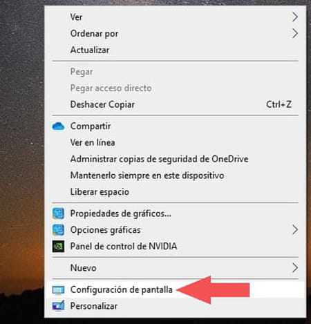 Agrandar o restaurar los iconos a su tamaño original en Windows 10