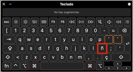 Cómo escribir la letra ñ en Mac