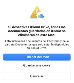 Cómo desconectarte de iCloud