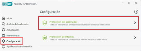 ¿Cómo desactivar temporalmente el antivirus ESET NOD32?