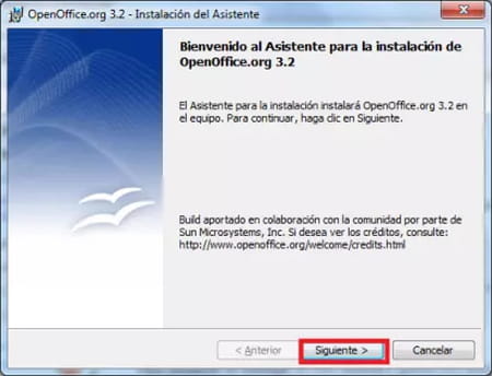 Cómo instalar OpenOffice en Windows y Mac