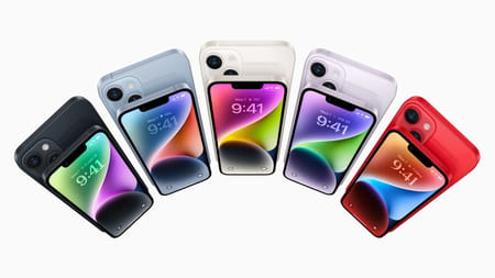 Los colores del iPhone 14