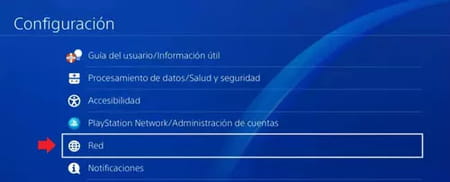 Conectar tu PlayStation a internet