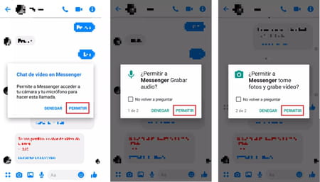 ¿Cómo activar la cámara y el micrófono en Messenger en tu dispositivo móvil?