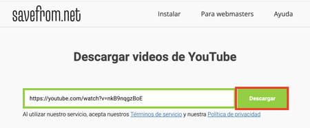 Cómo descargar vídeos de YouTube usando el truco SS