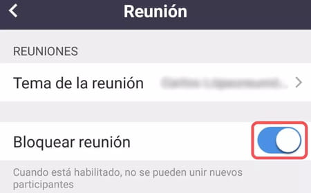 Cómo bloquear una reunión de Zoom en el móvil