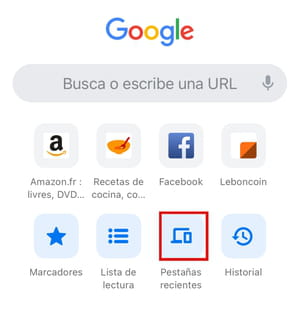 Cómo ver el historial de navegación en smartphone