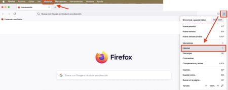 Cómo borrar el historial de Mozilla Firefox