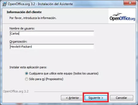 Cómo instalar OpenOffice en Windows y Mac