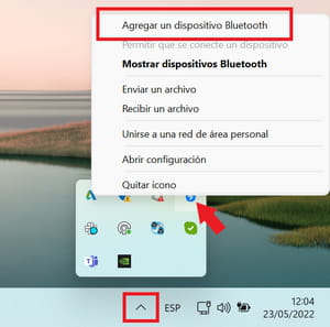 Emparejar tu PC con tu móvil por Bluetooth