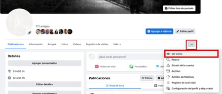 Cómo ver tu perfil de Facebook como si fuera otra persona