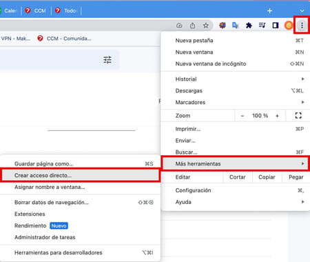 Cómo crear un acceso directo a Gmail