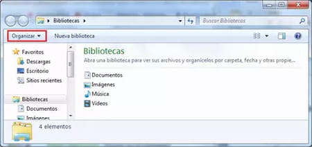 Cómo mostrar archivos ocultos en Windows 7