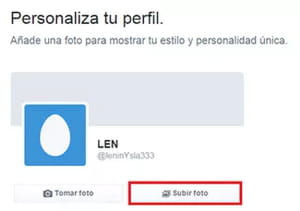 Cómo añadir una foto de perfil en Twitter
