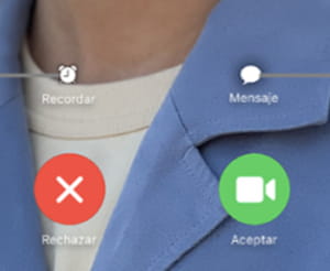 Cómo hacer o recibir llamadas de FaceTime