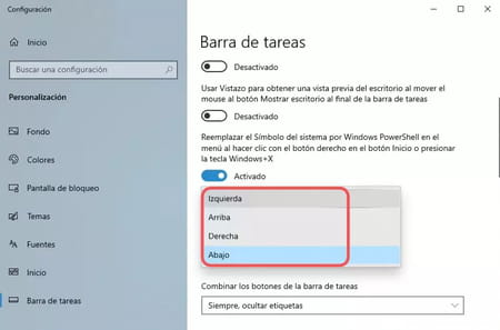 Cómo mover la barra de tareas en Windows