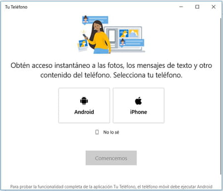 ¿Cómo instalar la aplicación Tu Teléfono en el PC?