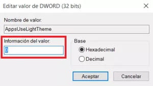 Activar el tema oscuro en Windows 10