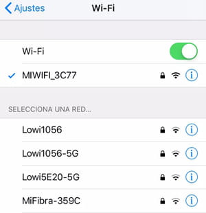 Cómo activar el WiFi en el iPhone