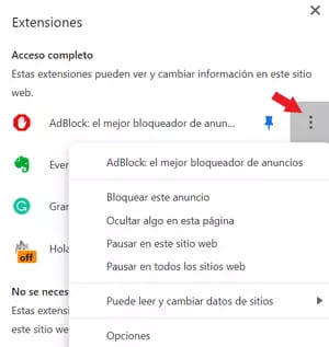 Cómo ver y personalizar las extensiones de Chrome