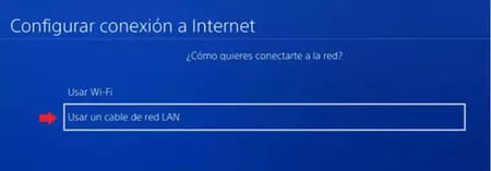 Conectar tu PlayStation a internet