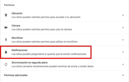 Cómo bloquear las notificaciones de Chrome