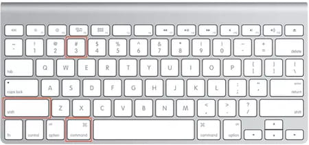 Cómo hacer captura de pantalla con teclado en Mac