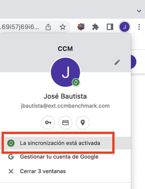 Cómo desincronizar una cuenta de Google Chrome