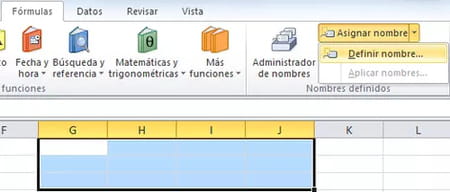 Celda de Excel