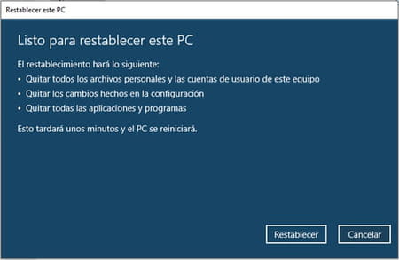 Formatear Windows 10