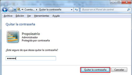 Cómo quitar la contraseña de Windows 7